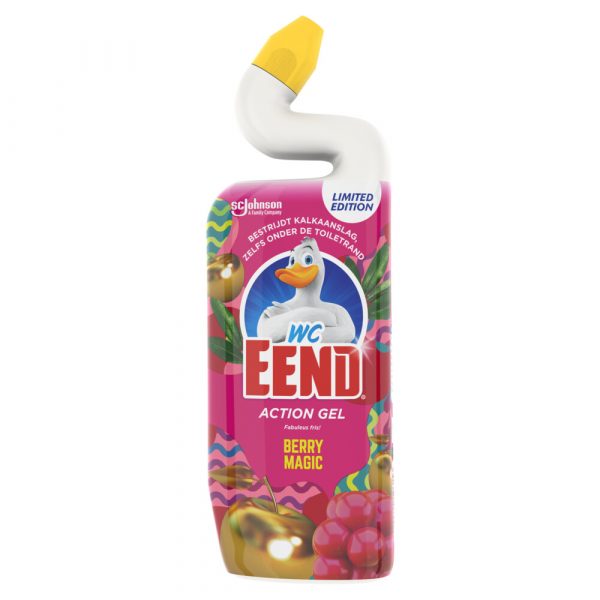 WC Eend Toiletreiniger Action Gel Berry Magic 750 ml