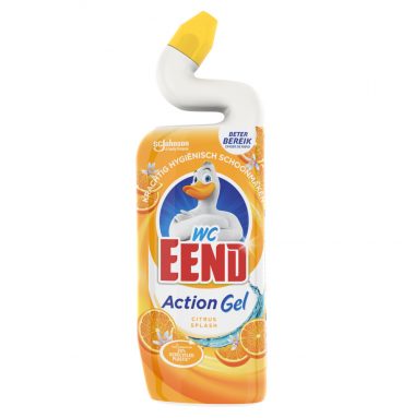 WC Eend Toiletreiniger Action Gel Citrus Splash 750 ml