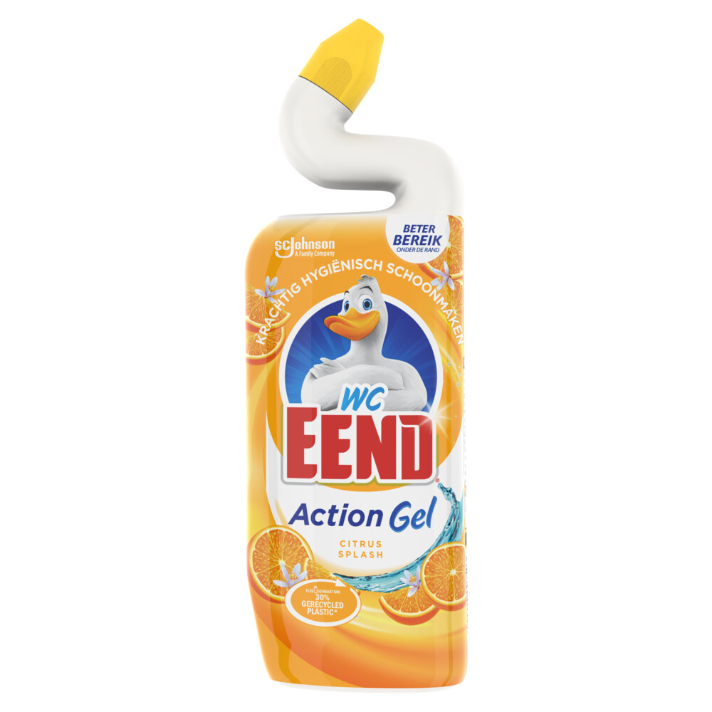 WC Eend Toiletreiniger Action Gel Citrus Splash 750 ml