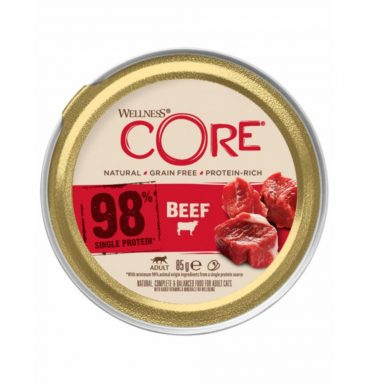 Wellness Core Kattenvoer 98% Recipe Rund 85 gr