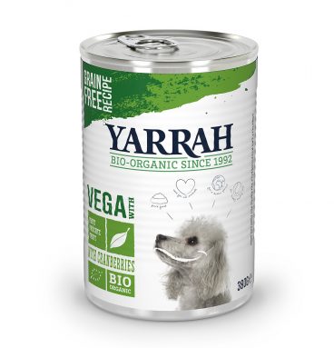 Yarrah Bio Hondenvoer Chunks Vegetarisch 380 gr