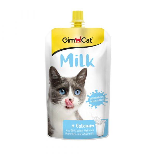 GimCat Kattenmelk Pouch Hersluitbaar 200 ml