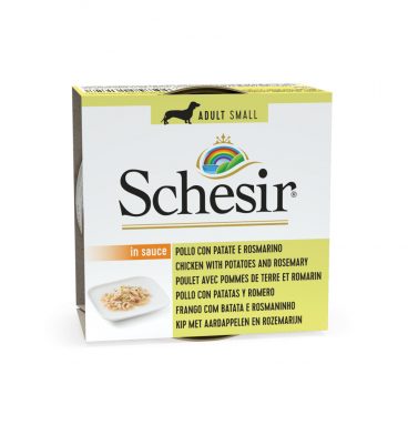 Schesir Hondenvoer Kip - Aardappel Rozemarijn in Saus 85 gr