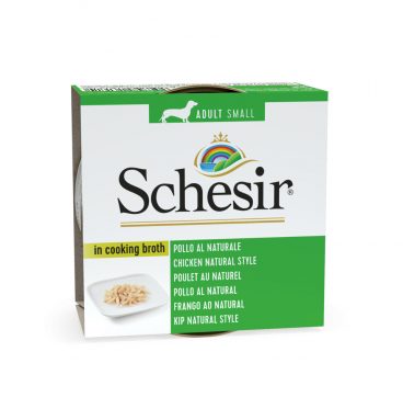 Schesir Hondenvoer Kip Naturel in Bouillon 85 gr