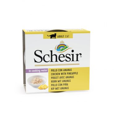 14x Schesir Kattenvoer Kip - Ananas 75 gr