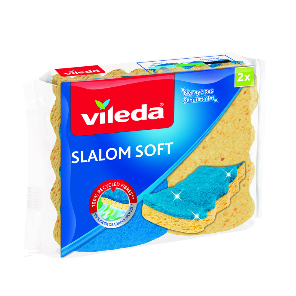 15x Vileda Schuursponsen Slalom Soft 2 stuks