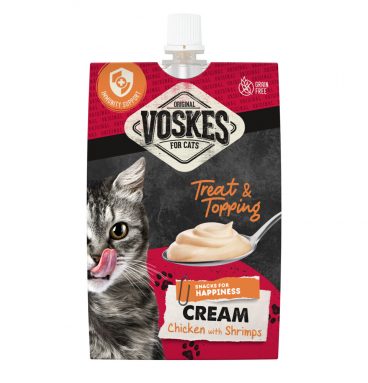 Voskes Cream Kip - Garnaal 90 gr