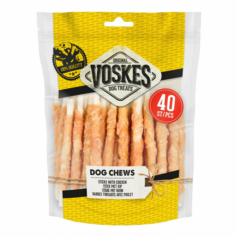 Voskes Rawhide Kip Sticks 400 gr