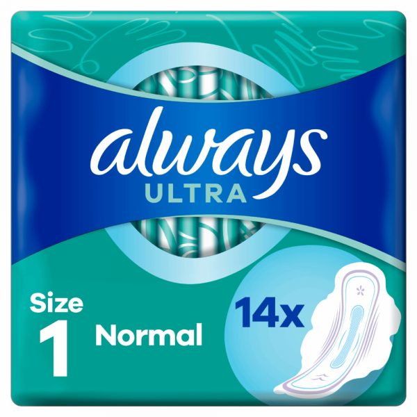 2+1 gratis: Always Maandverband Ultra Normal Plus 14 stuks