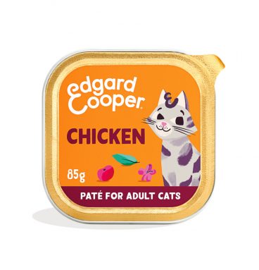 Edgard&Cooper Kattenvoer Adult Pate Kip 85 gr