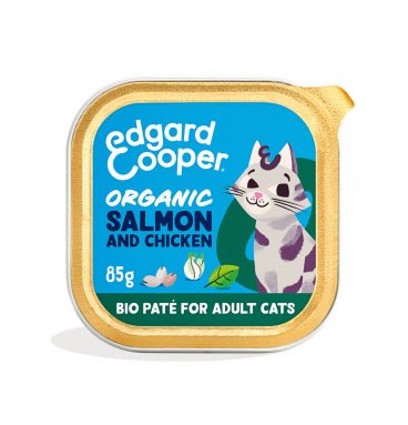 Edgard&Cooper Kattenvoer Adult Pate Zalm - Kip 85 gr