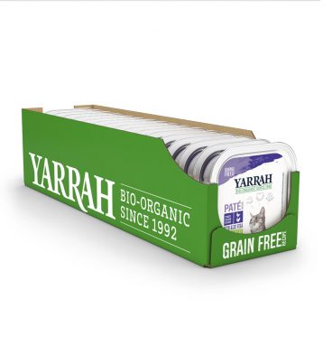 16x Yarrah Bio Kattenvoer Paté Kip - Kalkoen 100 gr