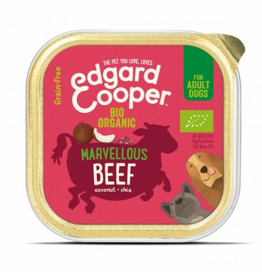 Edgard&Cooper Kuipje Vers Vlees Hondenvoer Bio Rund 100 gr