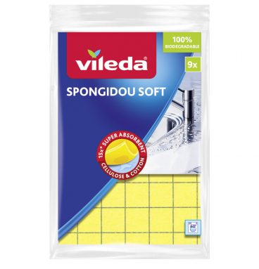 18x Vileda Spongidou Sponsdoek 9 Stuks