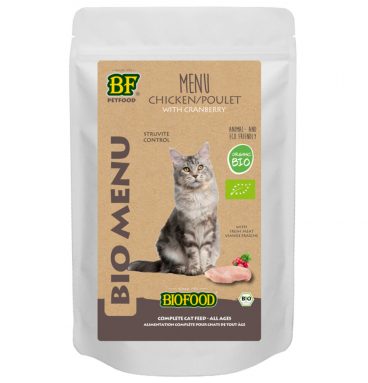 BF Petfood Kat Organic Kip Menu 100 gr