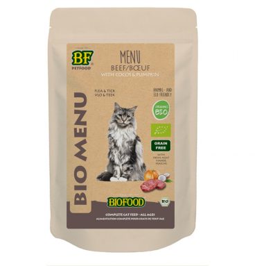 Biofood Kat Organic Rund Menu 100 gr