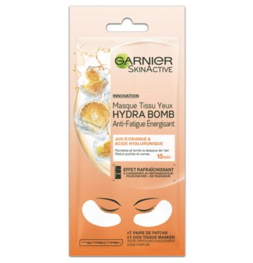 20x Garnier SkinActive Tissue Masker Hydra Bomb Orange Oogmasker