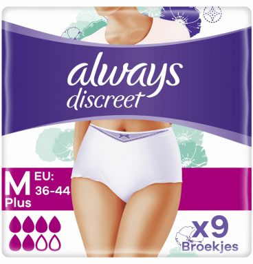 4x Always Discreet Broekjes M 9 stuks