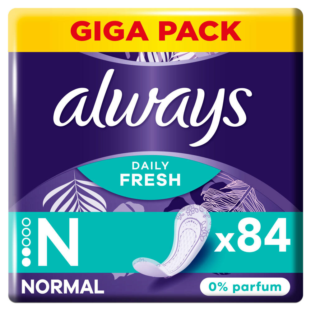 4x Always Inlegkruisjes Normal 84 stuks