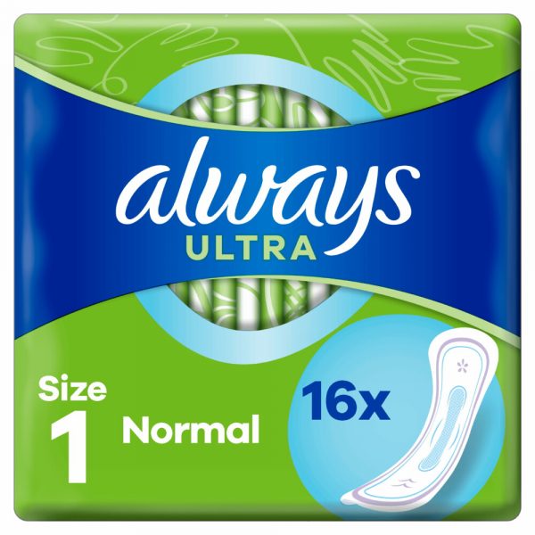 16x Always Maandverband Ultra Normal 16 stuks