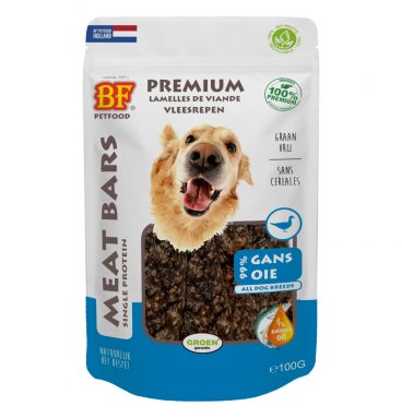 2+1 gratis: BF Petfood Meat Bars Gans 100 gr