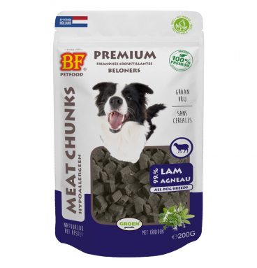 2+1 gratis: BF Petfood Meat Chunks Lam 200 gr