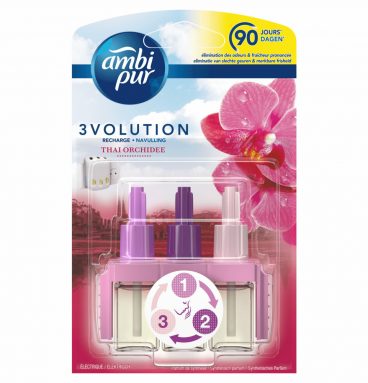 9x Ambi Pur 3volution Thai Orchi Navulling 20 ml