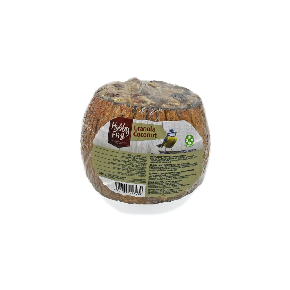 Hobby First Wildlife Granola Filled Coconut 350 gr