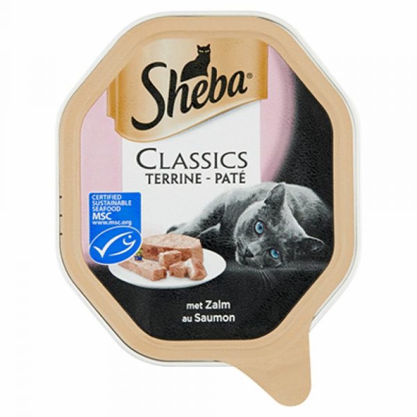 Sheba Classics Pate Zalm 85 gr