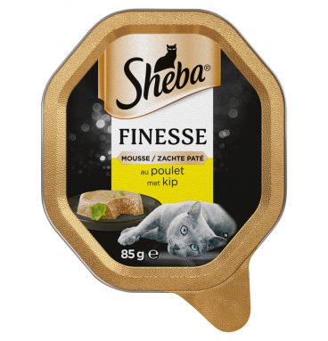 Sheba Finesse Mousse Kip 85 gr