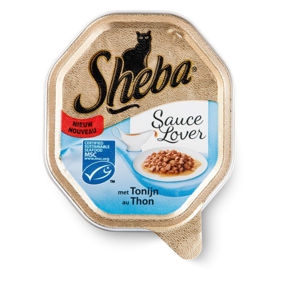 Sheba Sauce Lovers Tonijn 85 gr