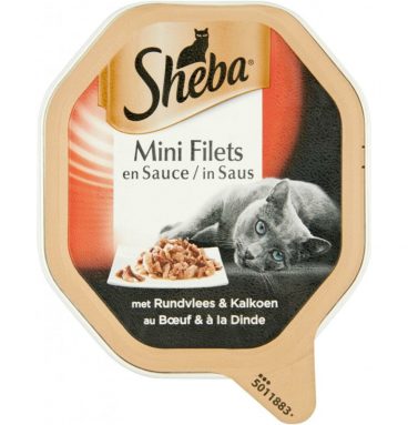 Sheba Selection Rund - Kalkoen In Saus 85 gr