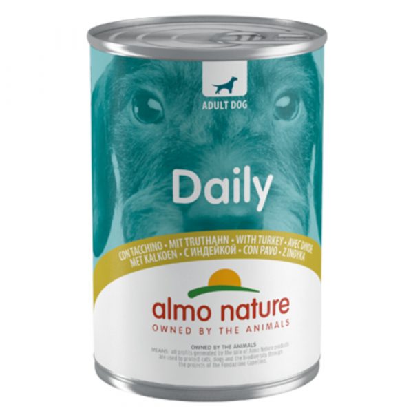 Almo Nature Daily Hondenvoer Kalkoen 400 gr