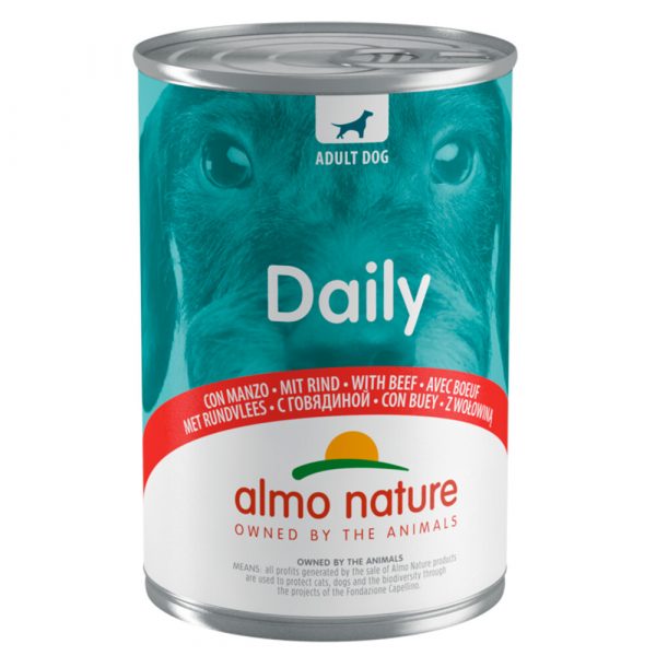 Almo Nature Daily Hondenvoer Rund 400 gr