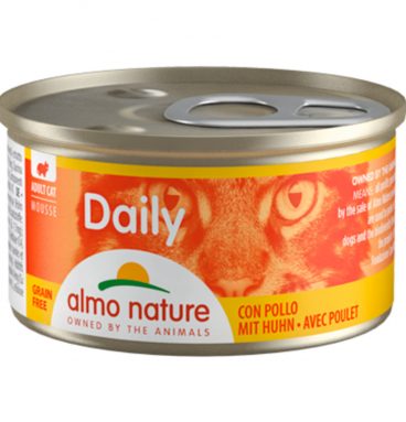 Almo Nature Daily Mousse Kattenvoer Kip 85 gr