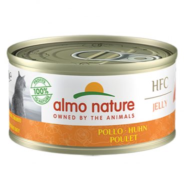 24x Almo Nature HFC Jelly Kattenvoer Kip 70 gr