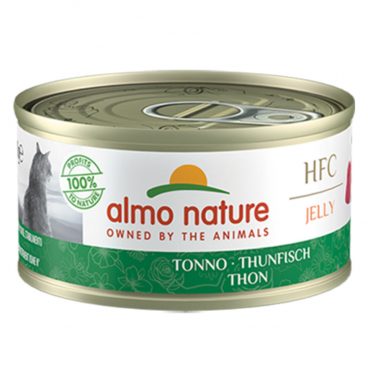 24x Almo Nature HFC Jelly Kattenvoer Tonijn 70 gr