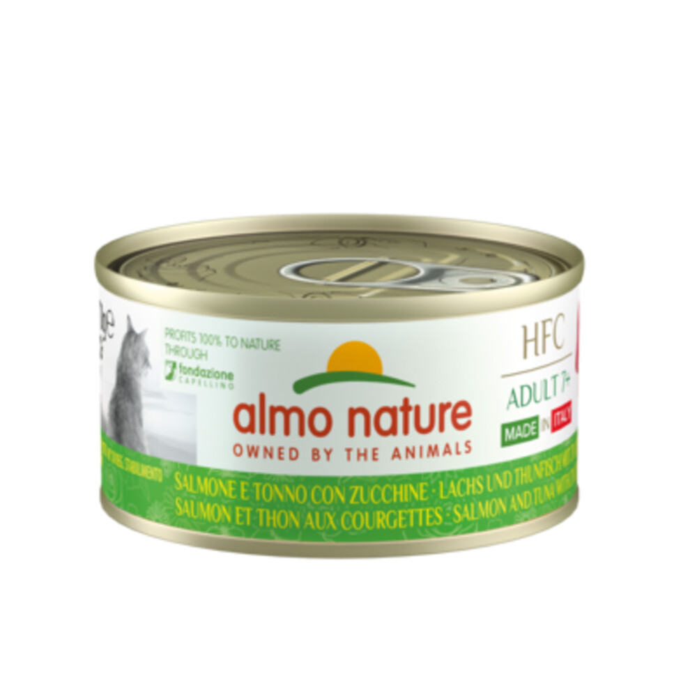 24x Almo Nature HFC Made in Italy Adult Kattenvoer Zalm