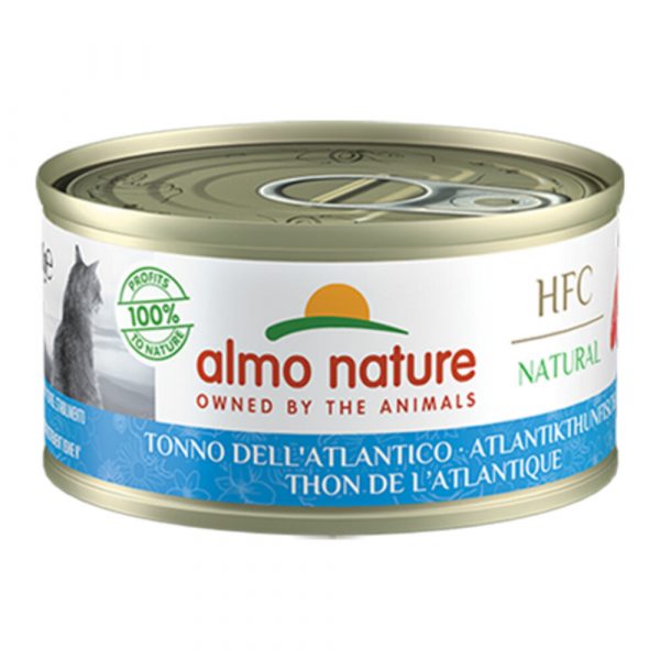 Almo Nature HFC Natural Kattenvoer Atlantische Tonijn 70 gr