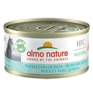 24x Almo Nature HFC Natural Kattenvoer Kip met Quinoa 70 gr