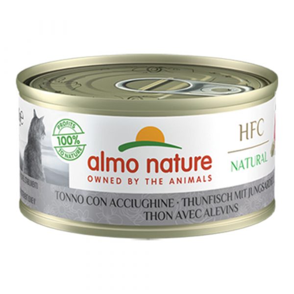 Almo Nature HFC Natural Kattenvoer Tonijn - Ansjovis 70 gr