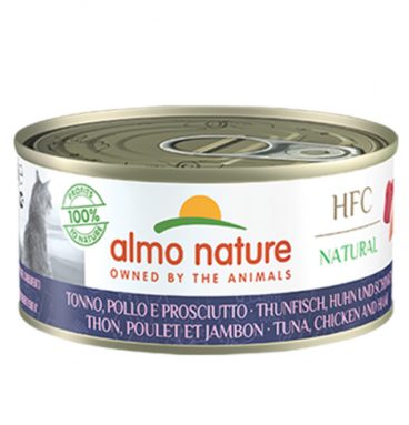 24x Almo Nature HFC Natural Kattenvoer Tonijn