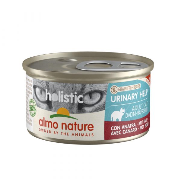 Almo Nature Holistic Urinary Help Kattenvoer Eend 85 gr