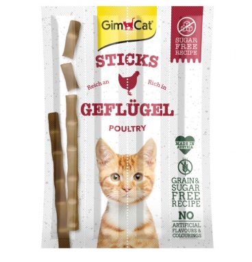 GimCat Sticks Gevogelte 4 stuks