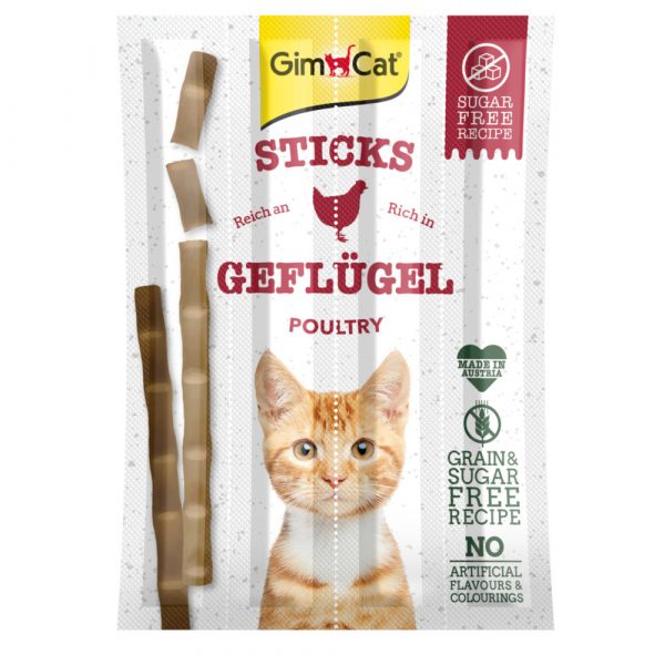 GimCat Sticks Gevogelte 4 stuks