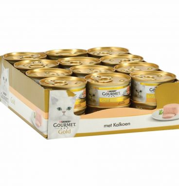 24x Gourmet Gold Mousse Kalkoen 85 gr