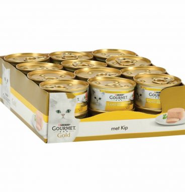 24x Gourmet Gold Mousse Kip 85 gr