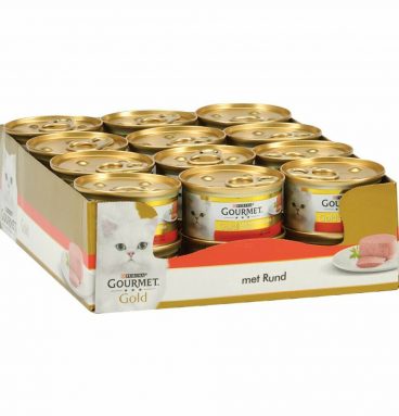 24x Gourmet Gold Mousse Rund 85 gr