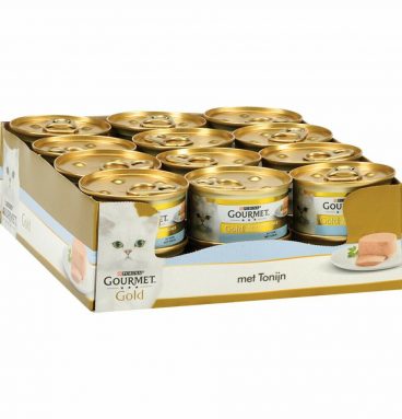 24x Gourmet Gold Mousse Tonijn 85 gr