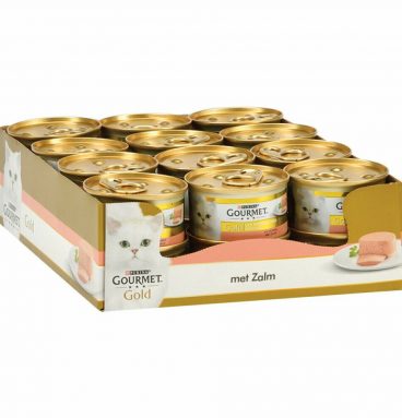 24x Gourmet Gold Mousse Zalm 85 gr